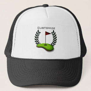 Personlig Golf Tema Keps