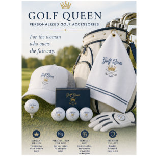 Personlig Golf Trucker Hatt För Henne Keps