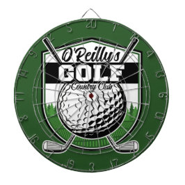 Personlig Golfer Player Pro Golf Land Klubb Darttavla