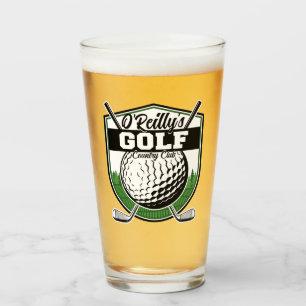 Personlig Golfer Player Pro Golf Land Klubb Glaskopp