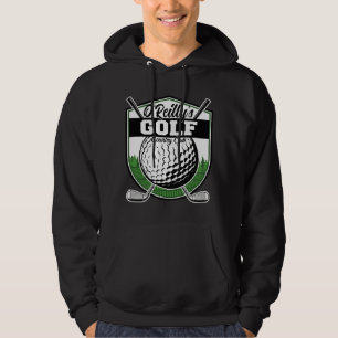 Personlig Golfer Player Pro Golf Land Klubb Hoodie