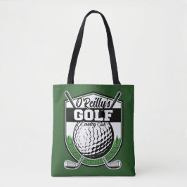 Personlig Golfer Player Pro Golf Land Klubb Tygkasse