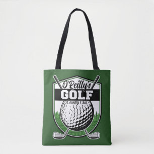 Personlig Golfer Player Pro Golf Land Klubb Tygkasse