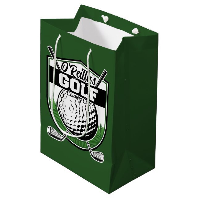 Personlig Golfer Spelare Pro Golf Country Club  (Framsidan Vinklad)