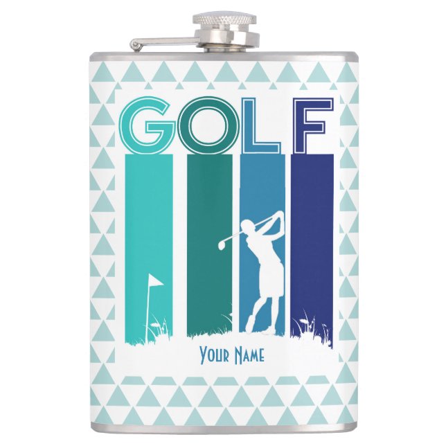 Personlig Golfers kolv Fickplunta (Framsidan)