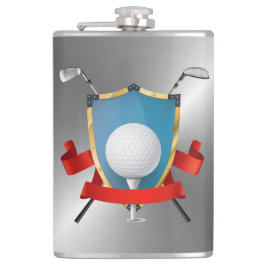 Personlig Golfer's Vinyl Wrapped Flask Fickplunta