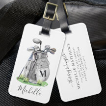 Personlig golfmonogram