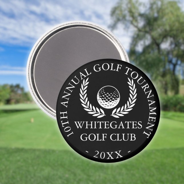 Personlig golftävling magnet (Golf Club Tournament Personalized Magnet)