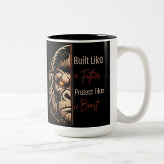 Personlig Gorilla Pappa Mugg Anpassat Namn Present