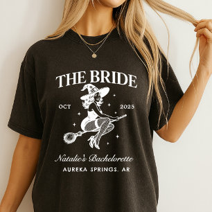 Personlig Goth Bachelorette Halloween fest T Shirt
