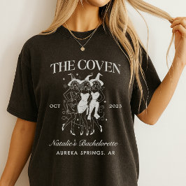 Personlig Goth Bachelorette Halloween fest T Shirt
