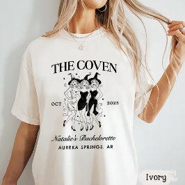 Personlig Goth Bachelorette Halloween fest T Shirt