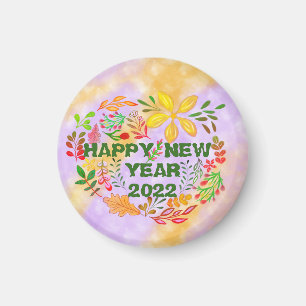 PERSONLIG GOTT NYTT ÅR 2022 MAGNET