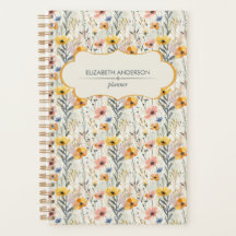 Personlig Gouache Meadow Flowers Mönster