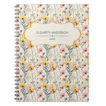 Personlig Gouache Meadow Flowers Mönster