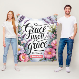 Personlig Grace On Grace Christian Women Fleecefilt