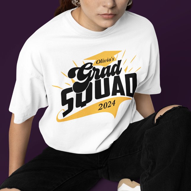 Personlig Grad Squad Matching Family Studenten T Shirt (Skapare uppladdad)