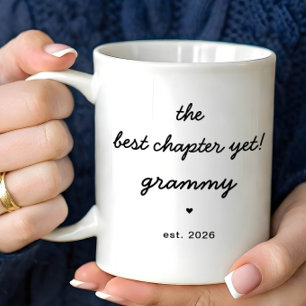 Personlig Grammy-mugg Bästa kapitlet än så länge Kaffemugg