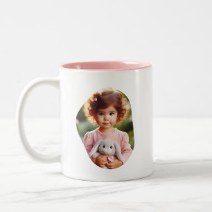 Personlig Grand Photo Proud Grandma Anpassningsbar Två-Tonad Mugg