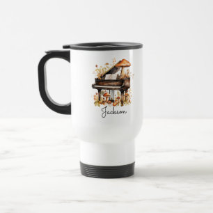 Personlig Grand Piano Mugg - Anpassat namn