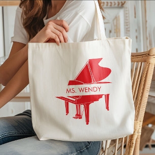 Personlig Grand Piano Tygkasse