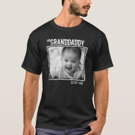 Personlig Granddad - New Grandchild Photo T Shirt
