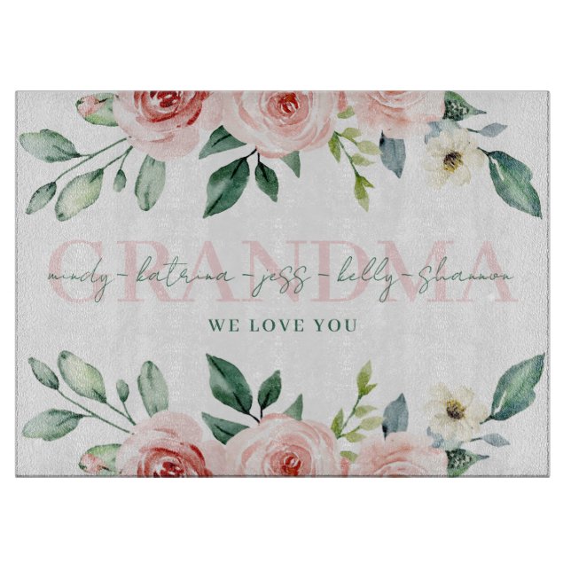 Personlig Grandma Clearboard (Framsidan)