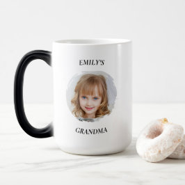 Personlig Grandma - Granddotter Photo Mugg