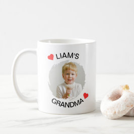 Personlig Grandma Mugg - Anpassningsbar Child Ansi