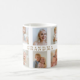 Personlig Grandma Mugg | Anpassningsbar Foton