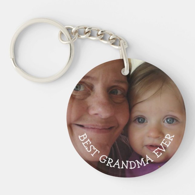 Personlig Grandma och Grandchild Photo gift gift (Framsidan)