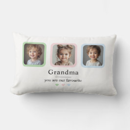 Personlig Grandma Photo | Anpassningsbar Gift Lumbarkudde