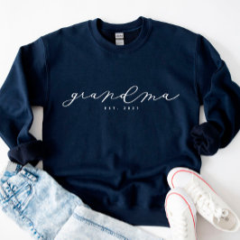 Personlig Grandma Sweatshirt T Shirt