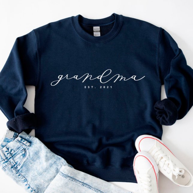 Personlig Grandma Sweatshirt T Shirt (Skapare uppladdad)