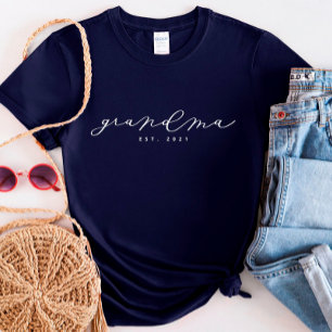 Personlig Grandma T-Shirt