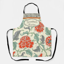 Personlig Grandmas-kökets japanska blommigt