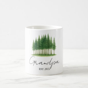 Personlig "Grandpa Est. [År]" Mugg