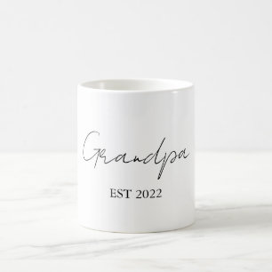 Personlig "Grandpa Est. [År]" Mugg