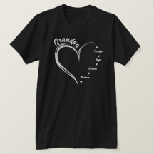 Personlig Grandpa Sweatshirt, Grandpa Heart
