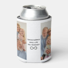 Personlig Grandparent Photo & Can Cooler