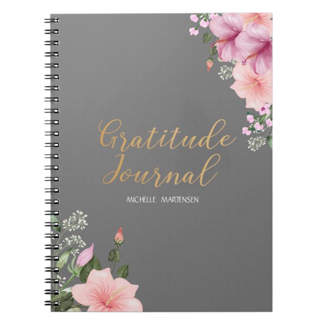 Personlig Gratitude Journal Anteckningsbok (Framsidan)