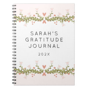 Personlig Gratitude Journal Anteckningsbok