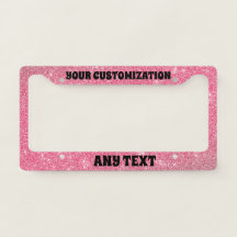 Personlig Grått och Rosa Glitter, bakgrund