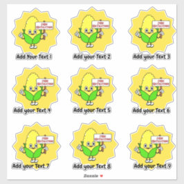 Personlig Grattis Lärare Reward Sticker Klistermärken