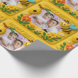 Personlig Grattis på födelsedagen Cute Bes Presentpapper