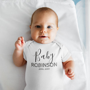 Personlig Gravid Meddelande om Baby Bodykostym T Shirt