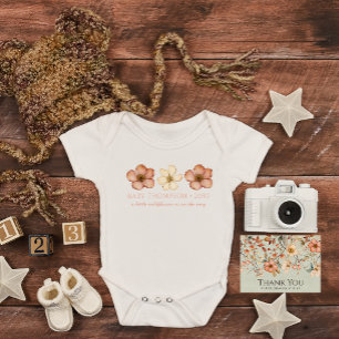 Personlig Gravid - meddelande om Wildblomma T Shirt