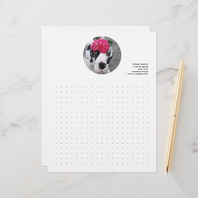 Personlig Great dane (Fram/Back In Situ)