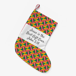 PERSONLIG GRENADA FLAGGA LITEN JULSTRUMPA