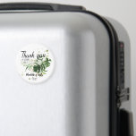 Personlig Grey Boho Wedding Favor Gifts Magnet<br><div class="desc">Lägg paradis till firande med vår Personlig Tropical Design Monstera Lövs Bröllop Tack Favor Gesons Magnets. Dessa magneter med lush grönt monstera löv och ett modernt tropiskt vibe är idealiska för strandbröllop,  boho firande,  sommar party och destinationsevenemang.</div>